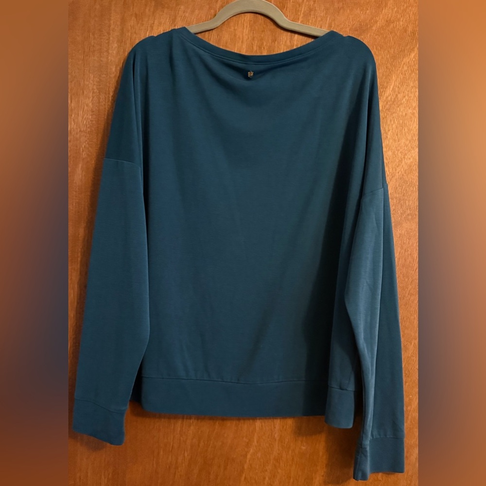 Fabletics Deep Teal Sweatshirt - image 2